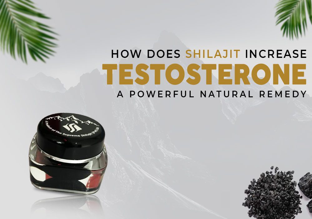 Does shilajit increase testosterone