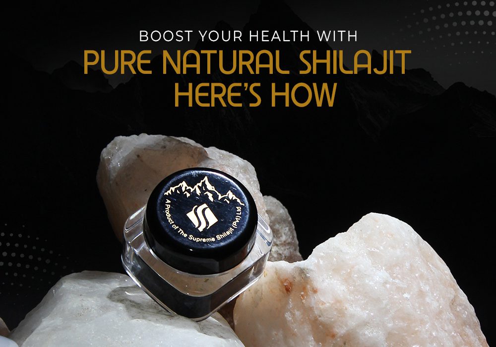 Pure natural shilajit