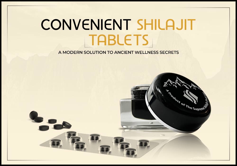 Shilajit tablets