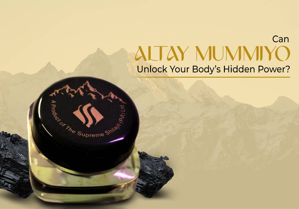 Altay Mummiyo (Shilajeet Resin)
