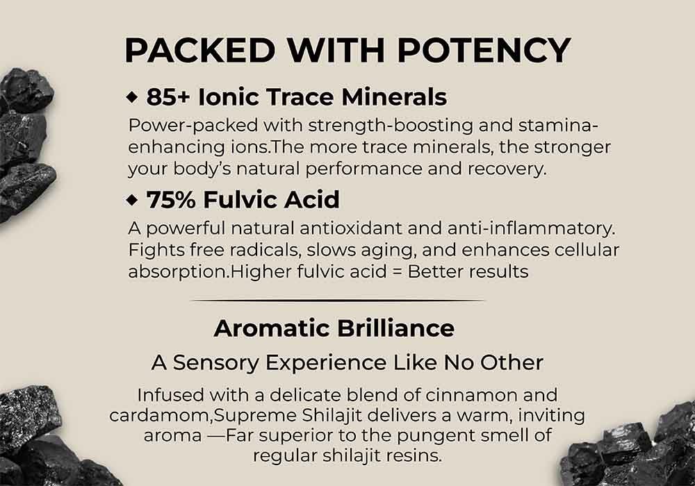 Shilajit supplement