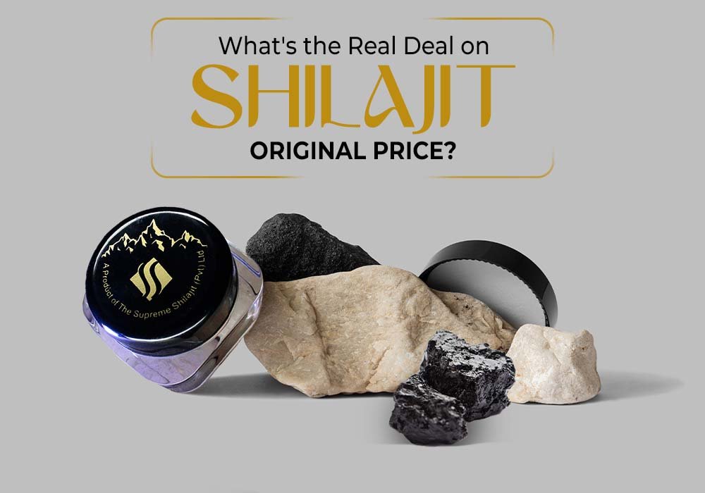 Shilajit original price in Pakistan with pure natural resin packaging.